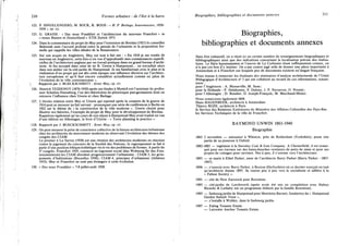 210 Formes urbaines : de l'îlot à la barre
122. P. S I N G E L E N G E R G . M . BOCK, K . BOOS : « H. P. Berlage, bouwmeester, 1856-
1934.» op. cit.
123. G. GRASSI : « Das neue Frankfurt et l'architecture du nouveau Francfort » in
« neues Bauten in Deutschland » E T H Zurich 1973.
124. Dans le commentaire du projet de May pour l'extension de Breslau (1921) le conseiller
Behrendt note l'accord profond entre la pensée de l'urbaniste et la proposition for-
melle qui rappelle les villes idéales de la Renaissance.
125. Sur son acquis en Angleterre, May est tout à fait net : « En 1910 je me rendis de
nouveau en Angleterre, cette fois-ci en vue d'approfondir mes connaissances superfi-
cielles de l'architecture anglaise par un travail pratique dans un grand bureau d'archi-
tecte. Je fus accepté dans celui de sir R. Unwin à Hampstead... on travaillait alors
dans son atelier sur la cité-jardin de Hampstead. Je me familiarisais avec le plan et la
réalisation d'un projet qui eut dès cette époque une influence décisive sur l'architec-
ture européenne et qu'il faut encore considérer actuellement comme un jalon de
l'évolution de la ville contemporaine ».
Rapporté par J. BUECK.SCHMITT : Ernst May, op. cit.
126. Henrich TESSENOV (1876-1950) après ses études à Munich est l'assistant du profes-
seur Schultze-Naumburg, l'un des théoriciens du pittoresque pan-germaniste dont on
retrouve l'influence chez Unwin et chez Berlage.
127. L'étroite relation entre May et Unwin qui reprend après la coupure de la guerre de
1914 peut se mesurer au fait suivant : prononçant une série de conférences à Berlin en
1922 sur le thème de « la construction de la ville moderne », Unwin choisit pour
illustrer ses théories, l'exemple du projet de May pour le développement de Breslau.
Rappelons également qu'au cours de son séjour à Hampstead May avait traduit en vue
d'une édition en Allemagne, le livre d'Unwin : « Town planning in practice ».
128. Rapporté par J. BUECK.SCHM1TT : Ernst May, op. cit.
129. On peut mesurer la prise de conscience collective de la liaison architecture/urbanisme
chez les architectes du mouvement moderne en observant l'évolution des thèmes des
congrès des C I A M .
Le premier à La Sarraz (1928) est une réunion des architectes modernes en réaction
contre le jugement du concours de la Société des Nations; le regroupement se fait à
partir d'une position éthique/esthétique vis-à-vis des problèmes de formes. A partir du
2e congrès, Francfort 1929, consacré au logement social (das Wohnung fur das Exis-
tenzminimum) les C I A M abordent progressivement l'urbanisme : C I A M 3, les grou-
pements d'habitations (Bruxelles 1930); C I A M 4, principes d'urbanisme (Athènes
1933). May et Francfort ne sont pas étrangers à cette évolution.
130. « Das neue Frankfurt » 7-8 juillet-août 1928.
Biographies, bibliographies et documents annexes 2 1 !
Biographies,
bibliographies et documents annexes
Sans être exhaustif, on a réuni ici un certain nombre de renseignements biographiques et
bibliographiques ainsi que des indications concernant la localisation précise des réalisa-
tions. Le Paris haussmannien et l'œuvre de Le Corbusier étant suffisamment connus, on
n'a pas cru bon d'y insister. On a par contre jugé utile de donner une place importante à
Amsterdam et à Francfort sur lesquels peu de documents existent en langue française.
Nous tenons à remercier les étudiants des séminaires d'analyse architecturale de l'Unité
Pédagogique d'Architecture n" 3 qui ont collaboré au recueil de ces informations, notam-
ment :
pour l'Angleterre : A. Blosseville, M . Sene;
pour la Hollande : P. Delahoutre, P. Dubois, J. P. Navarron, O. Prestat;
pour l'Allemagne : D. Boudier, D. Joseph-François, M . Marchand-Minier.
Nous remercions également M M .
Hans H A G E N B E E K , architecte à Amsterdam
Thierry ROZE, architecte à Paris
le Service des Relations Extérieures du Ministère des Affaires Culturelles des Pays-Bas
les Services Techniques de la ville de Francfort.
R A Y M O N D U N W I N 1863-1940
Biographie
1863 2 novembre — naissance à Whiston, près de Rotherdam (Yorkshire), passe une
partie de sa jeunesse à Oxford.
1882-1883 — ingénieur à la Staveley Coal & Iron Company. A Chesterfield, il est remar-
qué pour ses travaux sur des bains-douches vestiaires de puits de mine et pour ses
projets de cottages pour ouvriers. Peu à peu, il s'oriente vers l'architecture.
1893 — se marie à Ethel Parker, sœur de l'architecte Barry Parker (Barry Parker : 1867-
1947).
1896 — s'associe avec Barry Parker, à Buxton (Derbyshire) où ce dernier exerçait en tant
qu'architecte depuis 1895. Se tourne peu à peu vers le socialisme et adhère à la
« Fabian Society ».
1901 — cité de New Earswick pour Rowntree.
1903 — cité-jardin de Letchworth (après avoir été mis en compétition avec Halsey
Ricardo & Lethaby sur un programme élaboré par la famille Rowntree).
1905 — faubourgjardin de Hampstead pour Henrietta Barnett, fondatrice du « Hampstead
Garden Suburb Trust »,
— s'installe à Wyldes, dans le faubourgjardin.
1907 — Ealing Tenants Estate
— Leicester Anchor Tenants Estate.
 