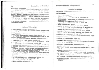 220 Formes urbaines : de l'îlot à la barre
b) Rationalistes - Fonctionnalistes
— J.A. BRINKMAN (1902-1949) et L.C. VAN DER VLUGT (1894-1936). Connus pour leur
activité à Rotterdam (usine Van Nelle), ils réalisent le siège de la société théosophique
d'Amsterdam.
— J. DUIKER (1890-1935) : il marque le début du mouvement rationaliste succédant au
Stijl avec le sanatorium d'Hilversum (1928), l'école en plein air Cliostraat à Amsterdam
(1930), l'immeuble Nirvana à La Haye (1930), le cineac d'Amsterdam (1934).
— H.J. GIESEN, P. ZANSTRA et K..L. SIJMONS : logements pour artistes Zommerdijk-
straat.
— Mart STAM (1899...), Lolte BEESE-STAM, W. VAN TIJEN (1894...) : École Montessori et
maisons en bandes Diirerstraat (1934), cf. liste des architectes intervenant à Francfort.
— Jart WILS (1891...) : influencé par F.L. WRIGHT (De Dubble Stentel à Woerden-1918), il
construit le stade olympique.
Références bibliographiques
— Guide d'Amsterdam, J. Covens et fils, Amsterdam, 1793.
— Amsterdam : développement de la ville et habitations populaires, municipalité d'Ams-
terdam, juillet 1924.
— J.P. MIERAS et F.R. YERBURG : Hollandische architektw des 20 Jahrhundderts,
Wasmuth, Berlin, 1926.
— J.G. WATTJES : Nieuw Nederlandsch Bouwkunst, Kosmos, Amsterdam, 1929.
— H.J.F. de ROY VAN ZUYDEW1JN : Amsterdam Bouwkunst 1815-1940, De Bussy
paperbacks, Amsterdam (1970 env.).
— Amsterdam : Town planning and housing, Municipalité d'Amsterdam (1950 env.).
— A.W. REININK. : K.P.C. de Bazel, Meulenhoff, Amsterdam, 1965.
— Giovanni FANELLI : Architettura Moderna in Olanda 1900-1940, Marchi et Bertolli,
Florence, 1968.
— J.J. VRIEND : L'École d'Amsterdam, Meulenhoff, Amsterdam, 1970.
— Amsterdam .abrégé du développement urbain, Municipalité d'Amsterdam (1971 env.).
— Amsterdam - Wohnen 1900-1970, Municipalité d'Amsterdam, Catalogue de l'exposition
(1972 env.).
— Aldo ROSSI : Hollaendische Architeklur von 1900 bis 1939 Wohnungs, und Siedlungsbau in
Amsterdam, Rotterdam, Den Haag un Hilversum, Eth. Zurich, 1974 (Ronéotypé).
— Carel WEEBER, Jean LEER1NG, Jacques NYCOLAAS, etc. : Bauen 20-40. Der
niederlândische Beitrag zum Neuen Bauen, Amsterdam s.d. (1974 env.).
— Nederlandse architectuur 1910-1930 : Amsterdamse School, Stedelijk Muséum, Ams-
terdam 1975 (catalogue d'exposition).
— Nederlandse architectuur 1893-1918 : Architectura, Architectuur Muséum, Amsterdam
1975 (catalogue d'exposition).
— Zo groeide Amsterdam 1275-1975, Cloeck en Moedigh, Amsterdam 1975.
— Revue La Construction Moderne, Paris, années 1928 à 1939.
— Revue Wendingen, Amsterdam 1918 à 1931.
— Revue VArchitecture, Paris, années 1924 à 1932.
Biographies, bibliographies et documents annexes 221
Répertoire des bâtiments
AMSTERDAM - EXTENSION SUD (les numéros renvoient à une planche hors texte).
Vieux Sud (Oud Zuid)
1. Ensembles de logements économiques :
a) Logements municipaux;
b) Société coopérative Rochdale ;
Cornelis Krusemanstraat/Lastmankade; arch. J.C. van Epen, 1918-1920.
2. a) Logements pour la société Ons Huis : C. Krusemanstraat/M. Jacobstraat; arch.
Warners 1919-1920. c..
b) Zvarte huis : 25-27 Okegheimstraat ; arch. F. Kramer, 1921.
3. Logements : Lastmankade/Valeriusterras ; arch. G.T. Rutgers, 1924.
4. Maison : Valeriusplein ; arch. Lammers.
5. West hove : de Lairessestraat/Valeriusplein ; arch. Warners, 1919-1920.
6. Immeubles : Lassusstraat/De Lairessestraat/Dufaystraat ; arch. Westerman, 1922.
7. Steenhoek huis : De Lairessestraat/Emmastraat ; arch. Warners, 1922.
8. Zuid wijk : De Lairessestraat/Corn. Schuystraat; arch. Warners, 1919-1920.
9. Maisons individuelles : Viottastraat/Corn. Schuystraat; divers architectes, 1924.
10. Immeubles : 2-22 Viottastraat ; arch. G.J. Rutgers, 1920.
11. Immeubles : Hondecoeterstraat/De Lairessestraat/Jacob Obrechtstraat ; arch. Van der
Mey, 1917.
12. Immeuble : 13-23 Heinzstraat ; arch. Kramer, 1921.
13. Synagogue : Jacob Obrechtplein ; arch. H. Elte, 1928.
14. Logements pour la Société Samenwerking : Coenenstraat/Ruloffstraat/Bronckhorst-
straat; arch. J.F. Staal, 1921-1923.
15. Lydia huis : RoelofHartplein ; arch. Boterenbrood, 1925-1927.
16. Immeuble : RoelofHartplein/C. Anthoniszstraat ; arch. G.J. Rutgers, 1923.
17. Niewe huis et immeubles : Roelof Hartplein/Roelof Hartstraat; arch. G.J. Rutgers,
1927-1929.
18. Ensemble de logements Harmoniehof pour la société coopérative Samenwerking ; arch.
J.C. van Epen, 1922-1924.
19. a) Logements pour la Société Amsteldyck Ruysdaelkade ; arch. M.J.E. Lippits, 1922.
b) Logements pour la Société coopérative Het Oosten, Josef Israëlkade ; arch. Jan
Stuyt, 1922.
20-21. Ensemble de I 700 logements ouvriers construits pour 6 sociétés, 1920-1924.
20. Logements ouvriers pour la société coopérative Eigen Haard, la société Amsterdam
Zuid, la société Patrimonium et la coopérative Rochdale, Schwartzstraat/Mesdag
straat 1922.
 