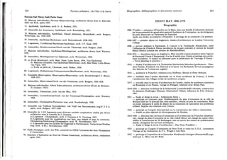 224 Formes urbaines : de l'îlot à la barre
Nouveau Sud (Niewe Zuid) Partie Ouest
50. Maisons individuelles, Herman Meijermansweg ; architectes divers dont G. Rietveld,
Aldo van Eick, après 1945.
51. Apollohall, Apollolaan; arch. Ir. A. Boeken, 1933.
52. Immeuble des Assurances, Apollolaan; arch. Roosenburg, 1937.
53. Maisons individuelles, Apollolaan, Dijssel plantsoen, Mozartkade; arch Rutgers
Westerman, etc. 1926-1928.
54. Immeuble, Apollolaan/Bachstraat ; arch. Boterenbrood, 1928-1929.
55. Logements, Corellistraat/Bachstraat/Apollolaan ; arch. J.F. Staal, 1938.
56. Immeubles, Beethovenstraat/Gerrit van der Vlenstraat; arch. Rutgers, 1928.
57. Maisons individuelles, ApoIIolaan/Memlingstraat, architectes divers dont Warners
1928.
58. Immeubles, Memlingstraat/van Eijkstraat; arch. Westerman, 1926.
59. a) École Montessori ; arch. Mart. Stam, Lotte Besse, 1934, Van Dijckstraat.
b) Maisons en bandes, van Dijckstraat/Dùrerstraat ; arch. Mart Stam, Lotte Besse,
van Tijen, 1935.
c) École en plein air, Cliostraat ; arch. Duiker, 1930.
60. Logements, Holbeinstraat/Velazquezstraat/Murillostraat ; arch. Westerman, 1934.
61. Ensemble Minervaplein, Minervaplein/Minervalaan ; arch. Roodenburgh/CJ Blauw
1928-1931.
62. Immeubles, Minervalaan/Gerrit van der Veenstraat; arch. Rutgers, 1926-1928.
63. Maisons individuelles, Albert Kahn plantsoen, architectes divers (École de Musique :
D. Greiner; 1927).
64. Immeubles, Titianstraat ; arch. van der Mey, 1925.
65. Immeubles, Leonardostraat/Genit van der Veenstraat/Olympiaplein ; arch Warners
1928.
66. Immeubles, Olympiaplein/Parnassus weg; arch. Roodenburgh, 1928.
67. Ensemble van Tuijllvan Serooskerken, van Tuijll van Serooskerken weg/V T V S
plein; arch. Rutgers, 1927-1928.
68. Ensemble de 1 612 logements pour diverses sociétés coopératives réalisé par divers
architectes sous le contrôle de J. Gratama.
a) Logement : Olympiakade; arch. J. Gratama et G. Versteeg, 1925.
b) Logements pour les coopératives onz huis, onz beland et pour la commune,
Olympiaweg/Stadionweg/Olympiaplein ; arch. W. Noordlander, 1927.
c) Logements pour les sociétés De Dageraad et Patrimonium, Turnerstraat/Stadian
weg; arch. A.M.J. Sevenhuyzen, 1929.
69. Stade olympique ; arch. Jan Wils, construit en 1928 à l'occasion des Jeux Olympiques
d'Amsterdam.
70. Quartiers d'habitation au Nord de Prinses Irenestraat, architectes divers, réalisation
après 1945.
Biographies, bibliographies et documents annexes 225
ERNST M A Y 1886-1970
Biographie
1886 27 juillet — naissance à Francfort sur le Main, dans une famille d'industriels dominée
par la personnalité du grand-père paternel fondateur de l'entreprise, un des dirigeants
du parti démocrate au Parlement de Francfort.
Après ses études secondaires à Francfort, il envisage de se consacrer à la peinture.
1906-1907 — premier séjour en Angleterre, études d'architecture au London University
Collège.
1908 — service militaire à Darmstadt; il s'inscrit à la Technische Hochschule, subit
l'influence de Friedrich Pùtzer (architecte de la gare centrale) et surtout de Joseph
Maria Olbrich (colonie des artistes de Mathildenhôhe).
1910-1912 — deuxième séjour en Angleterre, May travaille comme projeteur dans l'agence
de Raymond Unwin à Hampstead, il se lie d'amitié avec Unwin et partage ses convic-
tions socialistes. I l traduit en allemand pour la publication de l'ouvrage d'Unwin :
« Town planning in practice ».
1912 — études d'architecture à la Technische Hochschule Mùnchen (professeurs : Théo-
dore Fischer, Friedrich von Thiersch et le baron von Berlepesh, fervent propagateur
des théories de l'urbanisme anglais).
1913 — architecte à Francfort, relations avec Hoffman, Messel et Peter Behrens.
1914 — mobilisé dans l'armée allemande sur le front occidental (la France); il étudie
l'architecture des villages et fait de nombreux croquis,
1917 — travaille dans le service d'architecture de l'armée, réalise de nombreux cimetières
en Roumanie et en France, voyage en Pologne, relations avec Bruno Paul.
1919-1924 — directeur technique de la Schlesische Landsellschaft à Breslau, construction
de plusieurs Siedlungen (Haynau, Klettendorf, Ohlau), influence de Fritz Schuma-
cher.
1921 — fonde et dirige la revue « Schlesische Heim ».
— participe au concours pour l'établissement du plan d'extension de la ville de
Breslau basé sur le principe des cités-satellites, obtient un prix de consolation. Mais
ce projet marquera le point de départ de sa renommée de spécialiste des problèmes
urbains. Reprise des relations avec Unwin.
1924 — participe au Congrès International sur la construction des villes à Amsterdam,
— établit un plan régional de développement de Breslau.
1925-1930 — directeur des services d'urbanisme et d'architecture de Francfort (Stadtbau-
rat), chargé du plan d'extension de la ville (Adolf Meyer est chargé du centre-ville),
réalise la construction de 20 Siedlungen, met en œuvre des usines de préfabrication
lourde, réorganise les services techniques,
— fonde et dirige la revue d'architecture « Das Neue Frankfurt ».
1925 — participe au Congrès d'urbanisme de New-York et visite les U.S.A., notamment
Chicago et les réalisations de F.L. Wright à Oak Park.
1927 — participe à l'exposition de la Deutscher Werkbund à Stuttgart (Weissenhoff) orga-
nisée par L . Mies van der Rohe.
 