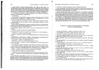 228 Formes urbaines : de l'îlot à la barre
— Adolph MEYER, architecte (Mechernich/Eifel, 1881, Baltrum 1929), études à la
Kunstgewerbeschule, Dùsseldorf et formation d'artisan. Travaille chez Peter Behrens où il
rencontre Walter Gropius (1907-1908), puis Bruno Paul (1909-1910), associé de Gropius
(1911-1914, puis 1919-1925), membre du Novembergruppe, professeur adjoint au Bauhaus.
Directeur de la Commission de la Construction de la Ville de Francfort, chargé du centre-
ville, professeur à la Kunstschule, Francfort, appartient au mouvement théosophique.
— C H . RUDLOFF, architecte, travaille principalement sur l'architecture (Rômerstadt,
Hôhenblick, Bmchfeldstrasse, Miquelstrasse).
— SCHROEDER.
— Grete SCHUETTE-LIHOTZKY, architecte. Participe à Francfort à la mise au point
des cellules-types, notamment à la définition de la « cuisine-francfortoise », part en
U.R.S.S. avec May. Après la guerre, architecte à Vienne.
— Wilhem SCHUETTE, part avec May en U.R.S.S. Après la guerre, professeur à Vienne.
— Walter SCHULTZ, part avec May en U.R.S.S., après la guerre, directeur de la cons-
truction à Freiburg.
— Walter SCHWAGENSCHEIDT, architecte, participe à l'étude de la cité-jardin Gold-
stein (non réalisée), travaille sur le Siedlung Tornow-Gelànde, part avec May en U.R.S.S.,
après la guerre, architecte à Krônberg (Taunus).
— Karl WEBER, ingénieur, après la guerre, directeur de la construction de la ville de
Francfort.
— WINTER, participe à l'étude de la cité-jardin Goldstein.
b) Architectes privés associés à la réalisation des Siedlungen ou de certains bâtiments
— ASZMANN : travaille sur Bornheimer Hang.
— BERKE : travaille sur le plan du vaste Siedlung Riedhof dont F. Roeckle réalisera une
partie.
— BERNOULLY : réalise pour la « Gagfah » (Gemeinniitzige Aktiengesellschaft fur
Angestellten Heimstàtten) le Siedlung Eschersheimer Landstrasse.
— BLATTNER : travaille sur le Siedlung Rômerstadt.
— BRENNER : travaille sur le Siedlung Mammolshainer Strasse.
-— Hans BUCKART : travaille sur le plan d'aménagement de l'Adickes Allée, part en
U.R.S.S. avec May.
— O. FUCKER : travaille sur les bâtiments des Siedlungen Westhausen et Riederwald.
— Walter GROPIUS (Berlin, 1883-Boston, 1969) : après avoir quitté le Bauhaus en 1928
pour se consacrer à la construction de logements (Dammerstock, etc.), il réalise pour la
« Gagfah », le Siedlung « Am Lindenbaum » qui est sa seule prestation à Francfort.
— HENSZ : participe à l'étude de la cité-jardin Goldstein (non réalisée).
— LEHR : participe à l'étude de la cité-jardin Goldstein.
— C. MOSER : associé à Mart Stam, gagne le concours de la maison des vieux en 1928.
— PETRY : réalise pour la Nassarrische Heimstatte le Siedlung de la Heddemheim Land-
strasse.
— Franz ROECKLE (Vaduz 1897-?) : études chez Th. Fischer. Sans être un collaborateur
permanent, il réalise le Siedlung Hugelstrasse, et une partie du Siedlung Raimundstrasse, le
Siedlung Maraicher Teller, le Siedlung Riedhof-west et participe à l'étude de la cité-jardin
Goldstein. Obtient un deuxième prix pour la construction du Siedlung Dammerstock à
Karlsruhe et réalise quelques bâtiments dans le plan défini par Walter Gropius.
Biographies, bibliographies et documents annexes 229
— SCHAUPP : travaille à Rômerstadt, réalise le Siedlung Grafenstrasse.
— Franz SCHÛSTER : études chez Henrich Tessenov, le réalisateur de la première cité-
jardin allemande (Hellerau), travaille sur les Siedlungen Westhausen, Rômerstadt, participe
à l'étude de la cité-jardin Goldstein (non réalisée).
— Mart STAM (Purmerend 1899) : études d'architecture à Amsterdam et Rotterdam
(1917-1922), activités à Berlin et Zurich en relation avec les mouvements d'extrême-gau-
che, participe au groupe 9 avec Mies van der Rohe, et au groupe suisse ABC (Hans
Schmidt, Hannes Meyer, Hans Wittwer), travaille chez Mies van der Rohe, puis chez van
der Vlugt (1925-1927), participe à l'exposition du Wissenhoff à Stuttgart (1927) et au groupe
« 8 in Opbouw », travaille à Francfort (1928-1930) construction du Siedlung Hellerhof et,
avec F. Kramer et C. Moser gagne le concours de la maison des vieux. Part en U.R.S.S.
avec E. May, exerce à Amsterdam de 1934 à 1948, puis en Allemagne de l'Est. Directeur de
l'Akademie Bildenden Kùnste, Dresde, 1948-1950, puis de la Kunstakademie, Berlin 1950-
1953. Retourne à Amsterdam en 1953. Cesse son activité professionnelle en 1966.
Francfort et le Mouvement Rationaliste en Allemagne,
références bibliographiques
— Hermann MUTHESIUS : Landhàuser, Bruckmann, Munich, 1912.
— Fritz HOEBER : Peter Behrens, Millier & Rentsch, Munich, 1913.
— Paul WOLF : Wohnung und Siedlungen, Wasmuth, Berlin, 1926.
— Walter MULLER-WULCKOW : Architeklur der Zwanziger Jahre in Deulschland,
Langewiesche, Kônigstein, 1975 (réédition d'articles 1929-1932).
— Walter GROPIUS : Dammerstock Siedlung, Municipalité de Karlsruhe, 1929 (réédité
1969).
— Guiseppe SAMONA : Le case populare degli anni 30, Marsilio, Padoue 1972 (réédition
du livre de 1935).
— Siegfried GIEDION : Walter Gropius, l'homme et l'œuvre, A. Morancé, Paris 1954.
— J. BUECKSCHMITT : Ernst May, A. Koch, Stuttgart, 1963.
— Claude SCHNAIDT : Hannes MMxeeyer, Bauten, Projekte und Schriften, A. Niggli
AG. Teufen AR. 1965.
— Barbara MILLER LANE : Architecture and politics in Germany 1918-1945, Harvard
University Press, Cambridge Mass., 1968.
— Bauhaus, revue Controspazio (n° spécial), Dedalo, Milan, 1970.
— Carlo AYMONINO : L'Abitazione razionale : atli dei congressi : CIAM 1929-1930,
Marsilio, Padoue, 1971.
— Aldo ROSSI : Nettes Bauen in Deulschland, Wohnungs und Siedlungen der 20er und
30er Jahre in Stuttgart, Francfort, Karlsruhe, ETH. Zurich, 1972 (ronéotypé).
— J. GANTNER, G. GRASSI, M. STEINMAN : Nettes Bauen in Deulschland, ETH.
Zurich, 1972 (ronéotypé).
— M. TAFURI, V. de FEO, G. CIUCCI etc : L'Architecture et l'avant-garde artistique
en U.R.S.S. de 1917 à 1922, VH 101 n° 7-8, Ed. Esselier, Paris, 1972.
 