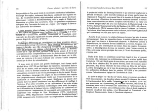 132 Formes urbaines : de l'îlot à la barre
des procédés où l'on serait tenté de reconnaître l'influence hollandaise :
marquage des angles, traitement des places, continuité des façades sur
rue... Le vocabulaire formel, déjà rationalisé, présente encore des traces
pittoresques : entrées à Bornheimerhang, tour et angles à Niederrad,
disposition et rythme des ouvertures, mais ces premières expériences
sont pour May l'occasion de tester ses « types » et d'engager la fabrica-
tion industrielle des éléments.
A cette première phase urbaine, succède, un ensr;mblp ^^'"nefn
où May opère une synth£se_ejitre l'ambiance de la cité-jardin et le voca-
"T5HraiTe~"de rarchitecture moderne. Rômerstadt et Praunheim pour
reprendre les deux plus significatifs de cette période, sont dans le prolon-
gement direct des principes d'Unwin.
En_fajt|es différence* qui caractérisent ces deux premières phases
proviennent^ davantage di, dSla situation des opérations par
rappoj^ji/iâJsYine, que d'un changement théorj<fuea proximité des
^jatg-S-^a/Présgj^ collaborateurs^(H. Bôhm, C. RudloffP
montre qu'il s^giLdJes deuk versantslTune .même pensée ; il n'y a pas
contradiction mais complémentarité entre les îlots denses de Niederrad
et le traitement « paysage » de Rômerstadt. Dans les deux cas, la réfé-
rence au contexte et le souci d'obtenir une certaine variété comptent
autant que le désir de rationalisation.
Si nous nous en tenons aux grands Siedlungen, tout change après
Riedhof-West (1927-30) qui fait figure de transition, rationaliste dans le
détail de ses unités, mais qui marque encore clairement ses références
urbaines. Avec la dernière tranche de Praunheim (1928), les principes
rationalistes prennent le pas sur le pittoresque de la cité-jardin. Excep-
tions, décalages, marquages des angles ou des extrémités des rangées
sont progressivement abandonnés tandis que l'industrialisation et la
typification se développent. Les grands Siedlungen ne jouent plus
comme dans les phases antérieures sur des différences de maillage à
l'intérieur d'un même ensemble, ni sur l'affirmation d'un ordre urbain
préexistant, mais sur la répétition systématique d'une unité (la rangée),
sur l'affirmation de la logique interne, indépendante des conditions cir-
constancielles de l'implantation. Ils renvoient à une combinatoire simple
supprimant tous vestiges de l'îlot. Westhausen (1929), Lindenbaum
(Gropius, 1930), Miquelstrasse Tornow-Gelànde et Bornheimerhang 3
(1930) marquent cette évolution dont l'accomplissement s'observe dans
Le nouveau Francfort et Ernest May 1925-1930 133
le projet non réalisé du Siedlung Goldstein et qui annonce les plans de la
période soviétique. Cette nouvelle tendance qui n'aura pas le temps de
s'épanouir à Francfort, correspond bien à la montée de l'esprit rationa-
liste succédant à l'intérieur du mouvement moderne allemand au roman-
tisme expressionniste des débuts. Gropius d'abord indécis s'y rallie vers
la même époque (1927-28) avec ses réalisations de Dammerstock et de
Torten, Hannes Meyer prend la tête du Bauhaus (1-4-1928). A La Sarraz,
la fondation des CIAM annonce déjà la charte d'Athènes. A Francfort,
l'arrivée de Mart Stam accentue cette évolution, et le Siedlung Hellerhof
qu'il commence en 1929 peut servir de repère.
A partir de ce moment, la relation bâtiment/terrain n'est plus la même
qu'auparavant. Dans les immeubles hauts, la subtile différenciation des
faces que l'on observe à Rômerstadt disparaît. A Hellerhof comme à
Miquelstrasse, le bâtiment devient indifférent au terrain, l'espace exté-
rieur qui n'est plus orienté perd son statut. Dans les rangées de maison-
nettes, la désintégration du tissu est moindre, mais l'espace central de
l'îlot, cette zone interne protégée des vues, à l'écart du domaine public,
n'existe plus.
Parler d'îlot dans ces conditions serait bien risqué si May n'exposait
lui-même très clairement sa problématique dans le schéma publié dans
l'article de 1930 où il fait le point de son action, que nous avons reproduit
en tête de ce chapitre (81). En quatre dessins, dans un raccourci assez
percutant, May dresse l'histoire du tissu urbain au début du xxe siècle.
La série de rangées qui est le type de groupement sur lequel travaillent
les architectes allemands dans les années 1927-1930 y est présentée
comme l'aboutissement logique de l'évolution de l'îlot.
Le point de départ est l'îlot du xixe siècle, dense et compact, proche de
l'îlot haussmannien. La deuxième phase marque l'évidement du centre,
le fractionnement de la maille, l'organisation de la bordure, c'est l'îlot
que nous avons vu à Amsterdam^ ou aveffies variantes, Niederrad. La
troisième phase voit l'ouverture des extrémités et l'abaissement de la
densité, l'îlot se résume à une combinaison dos à dos de deux rangées de
maisons encadrant des jardins, c'est Rômerstadt et Praunheim, c'est
Gropius à Dammerstock. Ainsi, à l'ancienne séquence :
 
