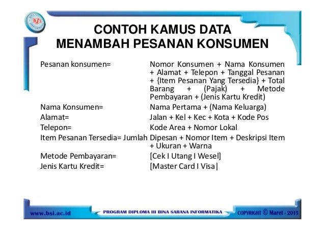 ANALISA DAN PERANCANGAN SISTEM INFORMASI