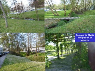 Campus de Elviña
Integración da
paisaxe
 