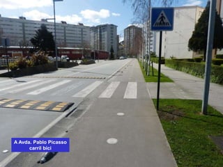 A Avda. Pablo Picasso
carril bici
 