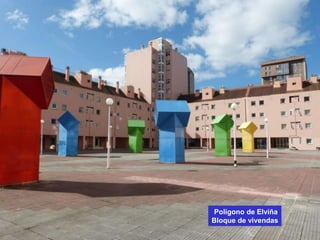 Polígono de Elviña
Bloque de vivendas
 