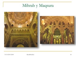 Mihrab y Maqsura
31/10/2015 22:48 DavidProfeSoc 26
 