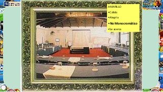 AMARILLO
•Cálido
•Alegría
•No Monocromático
•Se acerca
 