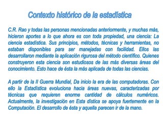 01. d. historico de la estadística