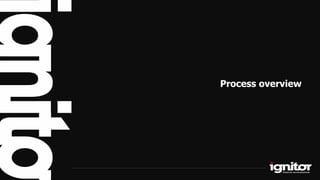 Process overview
 