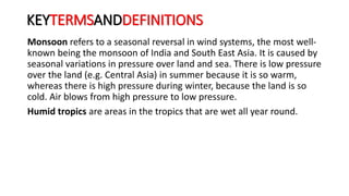 CAMBRIDGE GEOGRAPHY A2 REVISION - TROPICAL ENVIRONMENTS: TROPICAL ...