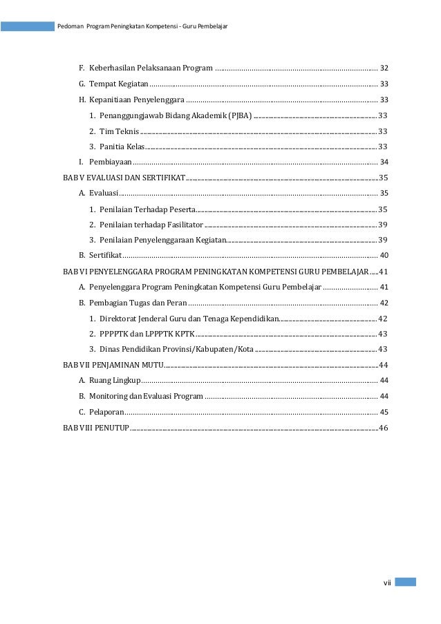 Pedoman Umum Guru Pembelajar