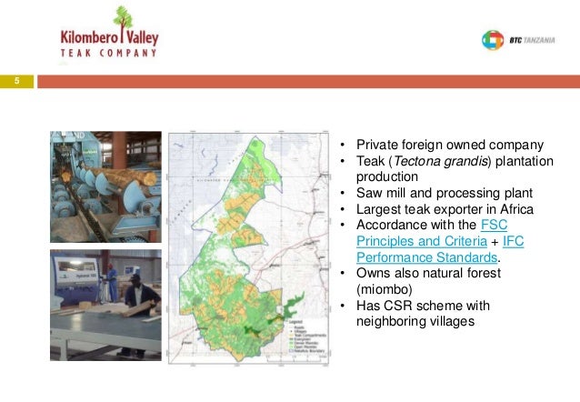 Private Public Partnership With Kvtc In Natural Forestry