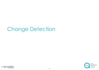 Change Detection
20
 