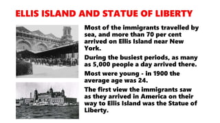 HISTORY YEAR 10: IMMIGRATION IN AMERICA, AN ISSUE?