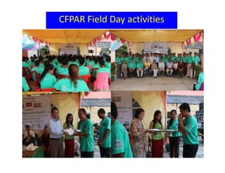 CFPAR Field Day activities
 