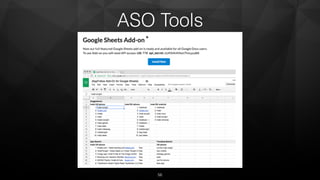ASO Tools
56
 