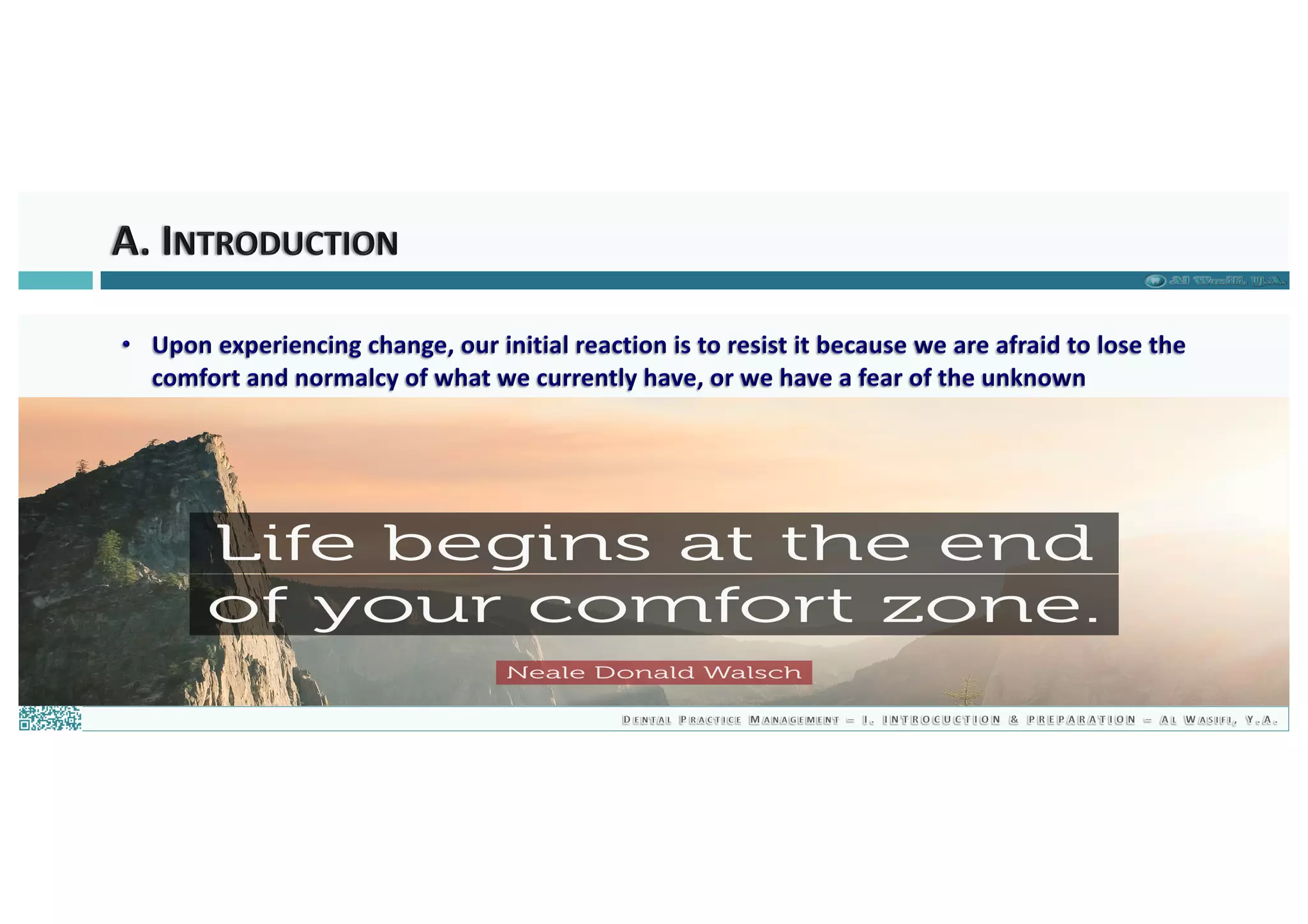 Dental Practice Management - 01.introduction & preparation / 2019