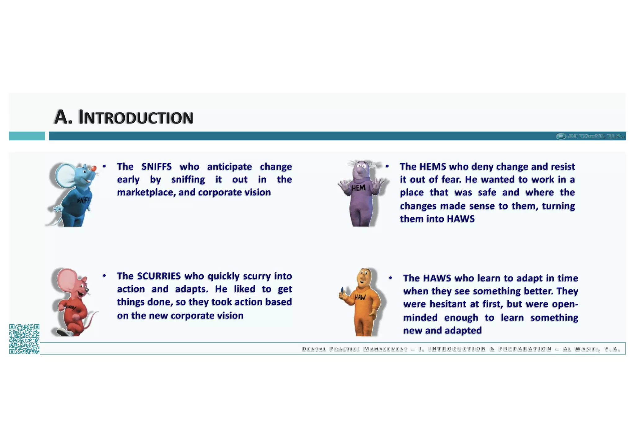Dental Practice Management - 01.introduction & preparation / 2019