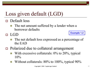 01.2 credit risk factors and measures | PDF
