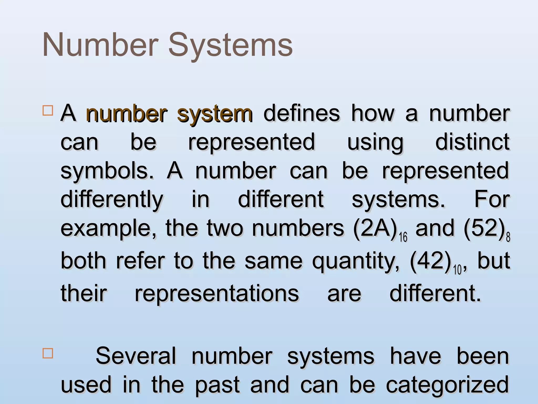 Computer Number System | PPT