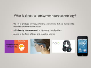 How is DTC neurotechnology regulated (in the US)?
According to Section 201(h) of the Food, Drug & Cosmetic (FD&C) Act, a
m...