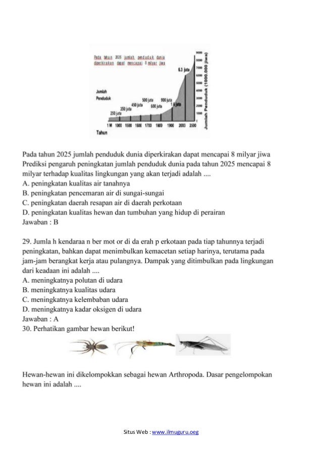 Soal Osn Ipa Smp 2019