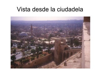 Vista desde la ciudadela
 