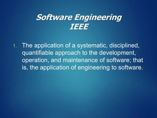 Software Engineering II | PPTX
