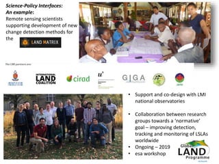 The Global Land Programme