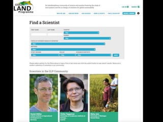 The Global Land Programme