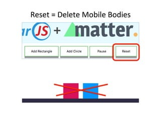 Reset	=	Delete	Mobile	Bodies	
 