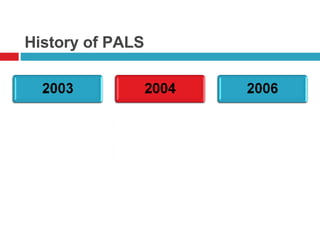 History of PALS 