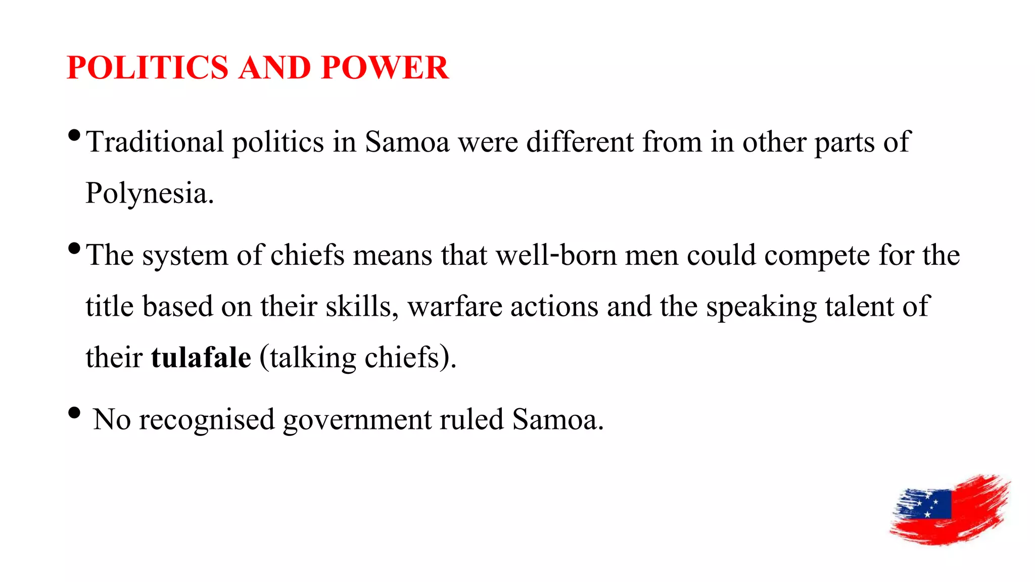 THE SAMOAN MAU MOVEMENT: INTRODUCTION | PPTX