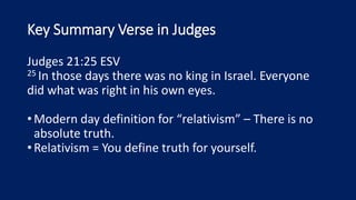 01-22-17, Judges 1-3, Rebellion's Cycle | PPTX