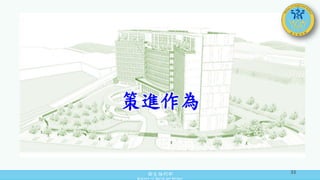衛生福利部
Ministry of Health and Welfare
策進作為
33
 