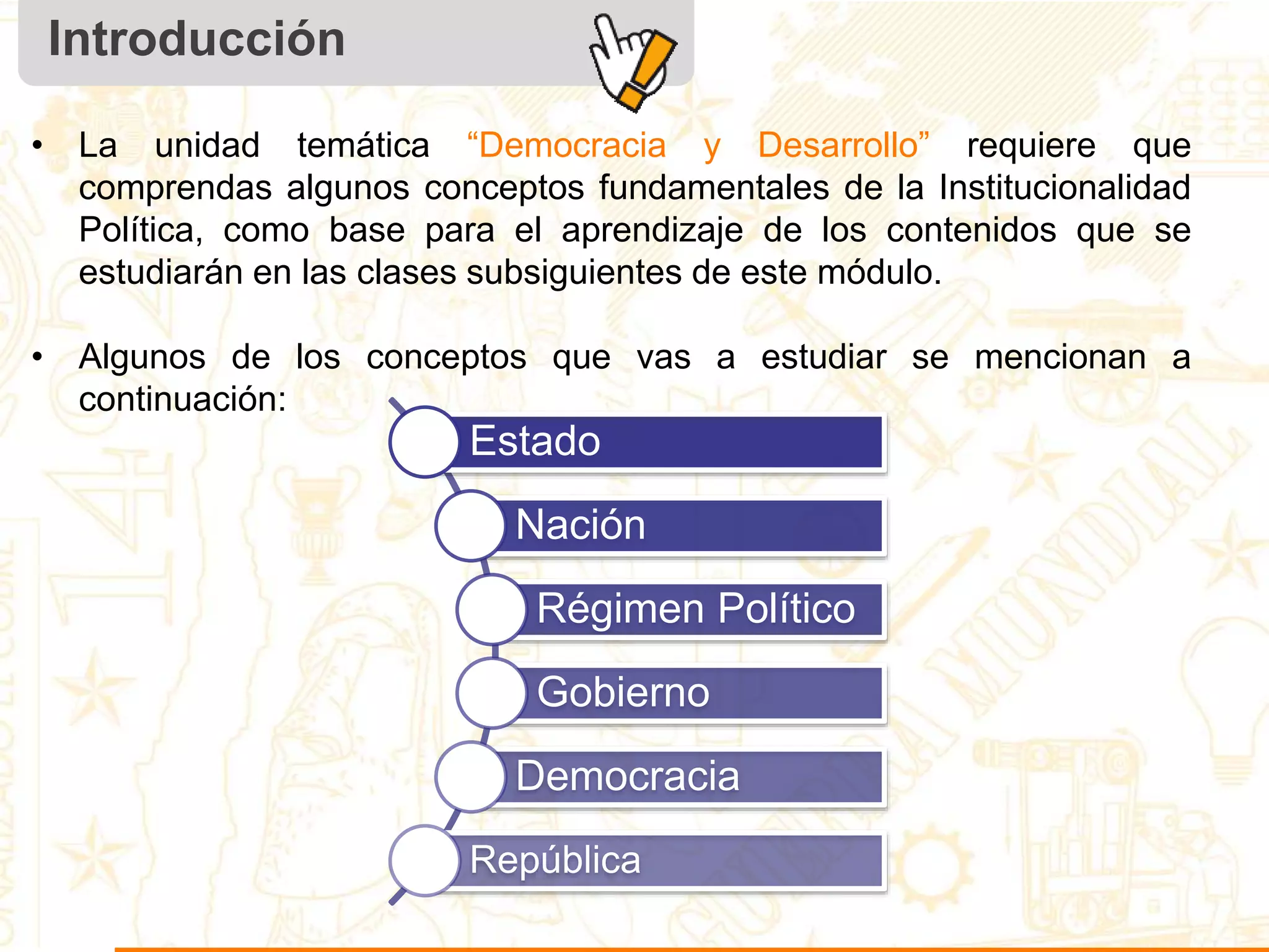 01-22 Bases conceptuales de la institucionalidad chilena.ppt