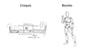 Croquis Boceto
 