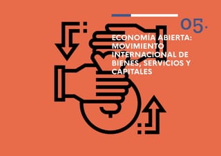 Para Entender la Economía del Uruguay - CINVE 1
05.
ECONOMÍA ABIERTA:
MOVIMIENTO
INTERNACIONAL DE
BIENES, SERVICIOS Y
CAPITALES
 