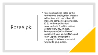 Pakistan Razee Rahoo Monis Rehman | PPTX