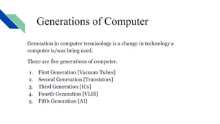 Computer Genaration Principle Technology 01. Introduction to Computer - COMP-111.pdf