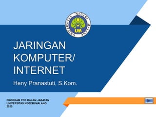 PROGRAM PPG DALAM JABATAN
UNIVERSITAS NEGERI MALANG
2020
 