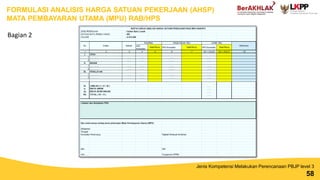 01. Slide Bahan Ajar - JK Melakukan Perencanaan PBJP Level 3 Versi II ...