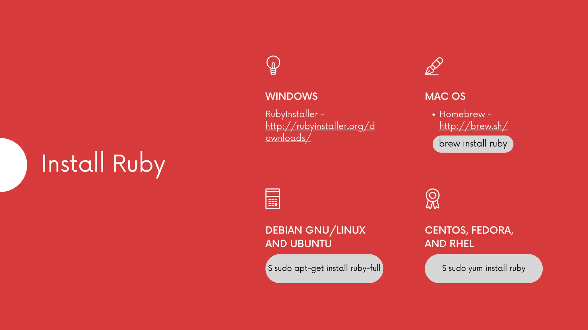01. Ruby Introduction - Ruby Core Teaching | PPT