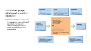 Operation Management and Business Value Chain | PDF
