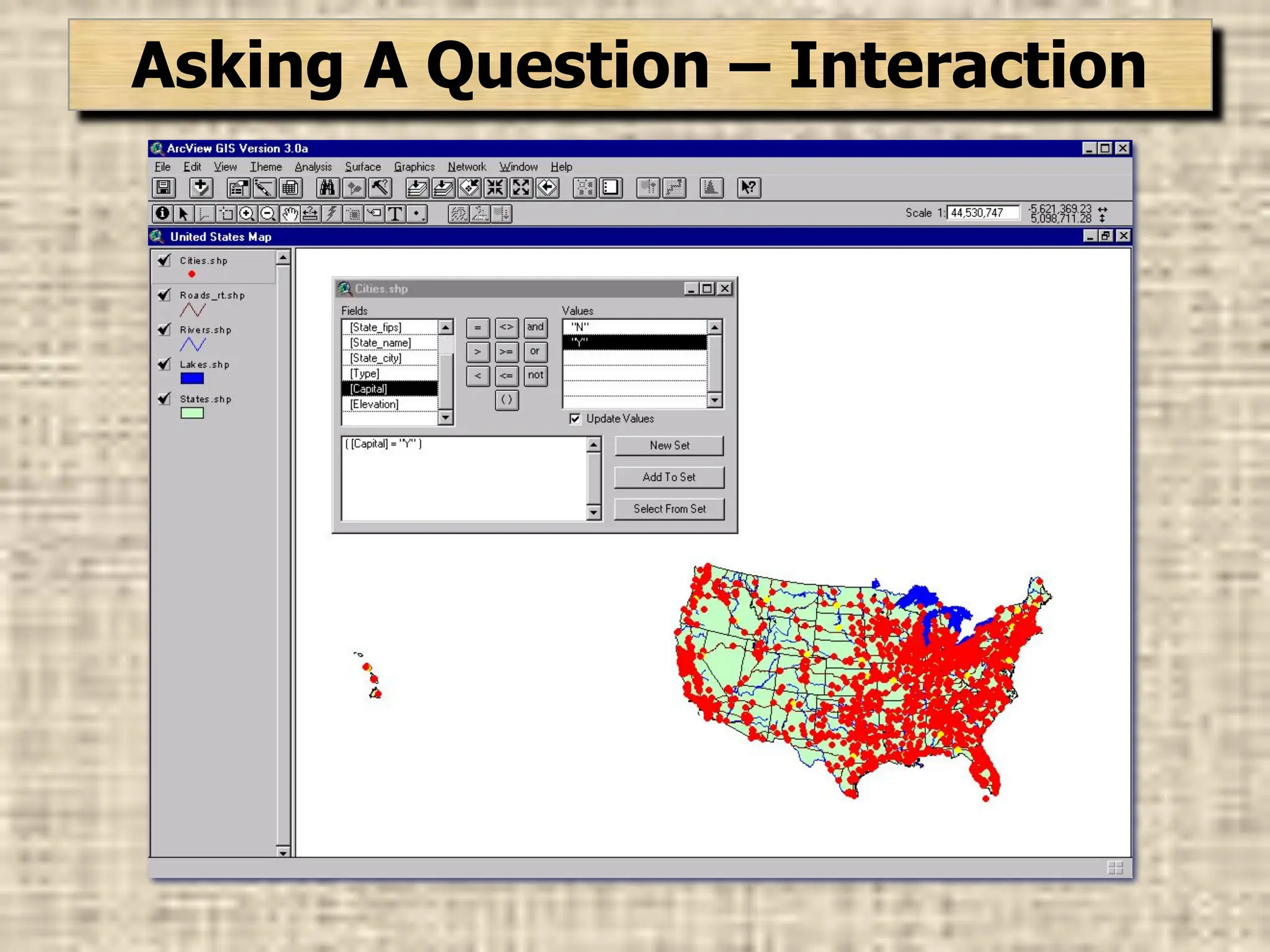 Asking A Question – Interaction
 