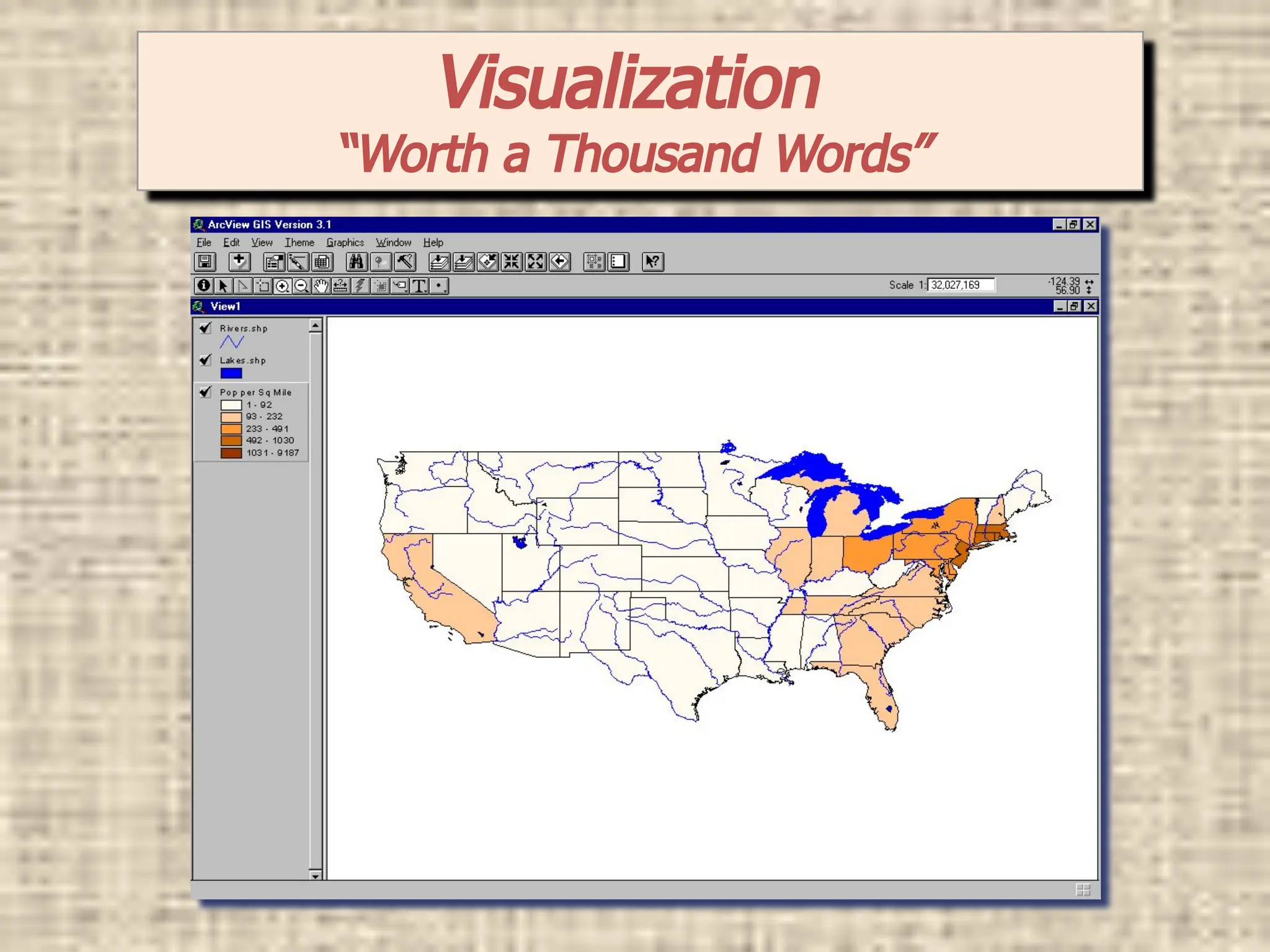 Visualization
“Worth a Thousand Words”
 