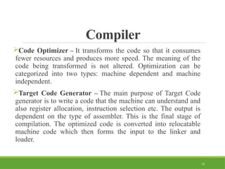 01. Introduction Compiler Design (Unit-I) (1).pptx