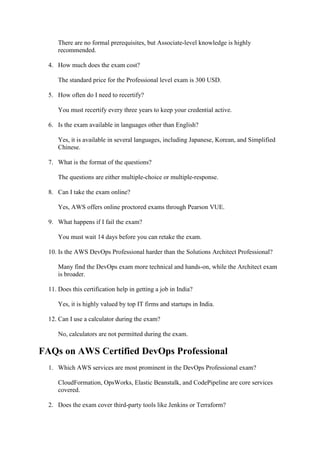 Mastering the AWS Certified DevOps Professional Career Path for Cloud ...