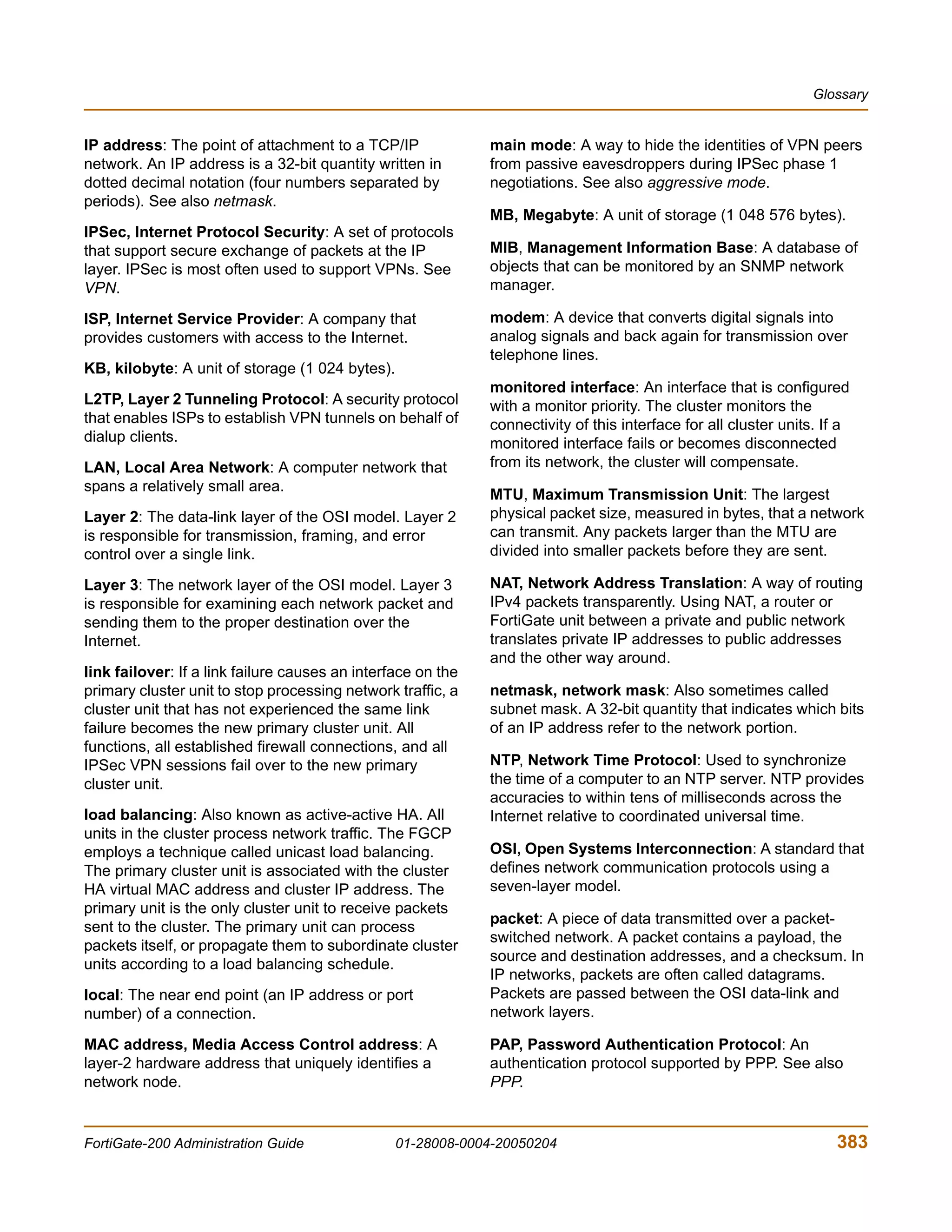 01 28008-0004-20050204 forti-gate-200_administration guide