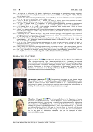 Course experience as the predictor of career personal efficacy | PDF